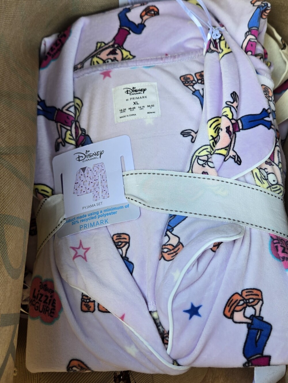 Lilac L Disney's Lizzie McGuire Boyfriend Shorty Pajama Set from Primark Women